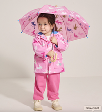 Load image into Gallery viewer, Believe Unicorn Rain Jacket
