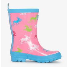 Load image into Gallery viewer, Believe Unicorn Rain Boots
