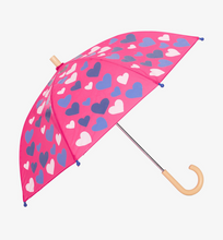 Load image into Gallery viewer, Glitter Hearts Umbrella
