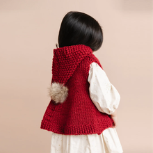 Load image into Gallery viewer, Little Red Poncho
