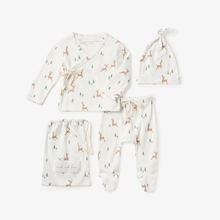 Load image into Gallery viewer, Reindeer Organic Cotten Layette Set
