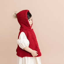 Load image into Gallery viewer, Little Red Poncho
